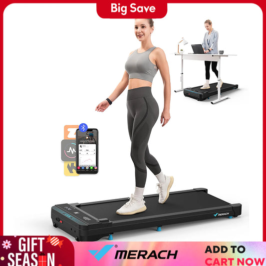 MERACH Walking Pad Small Treadmill for HomE &Office ,Quiet Portable Mini Treadmill