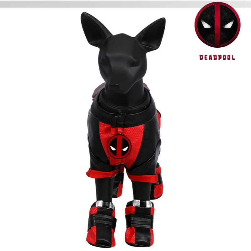 Movie Deadpool Cosplay Costume Pet Cos Outfit