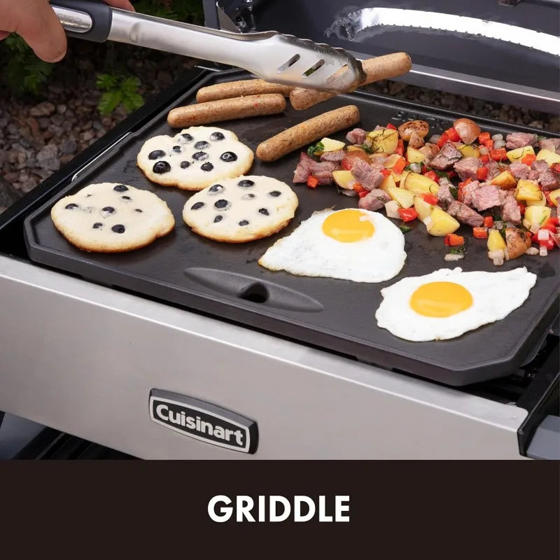 Cuisinart CGG-403 3-in-1 Pizza Oven Plus, Griddle, and Grill