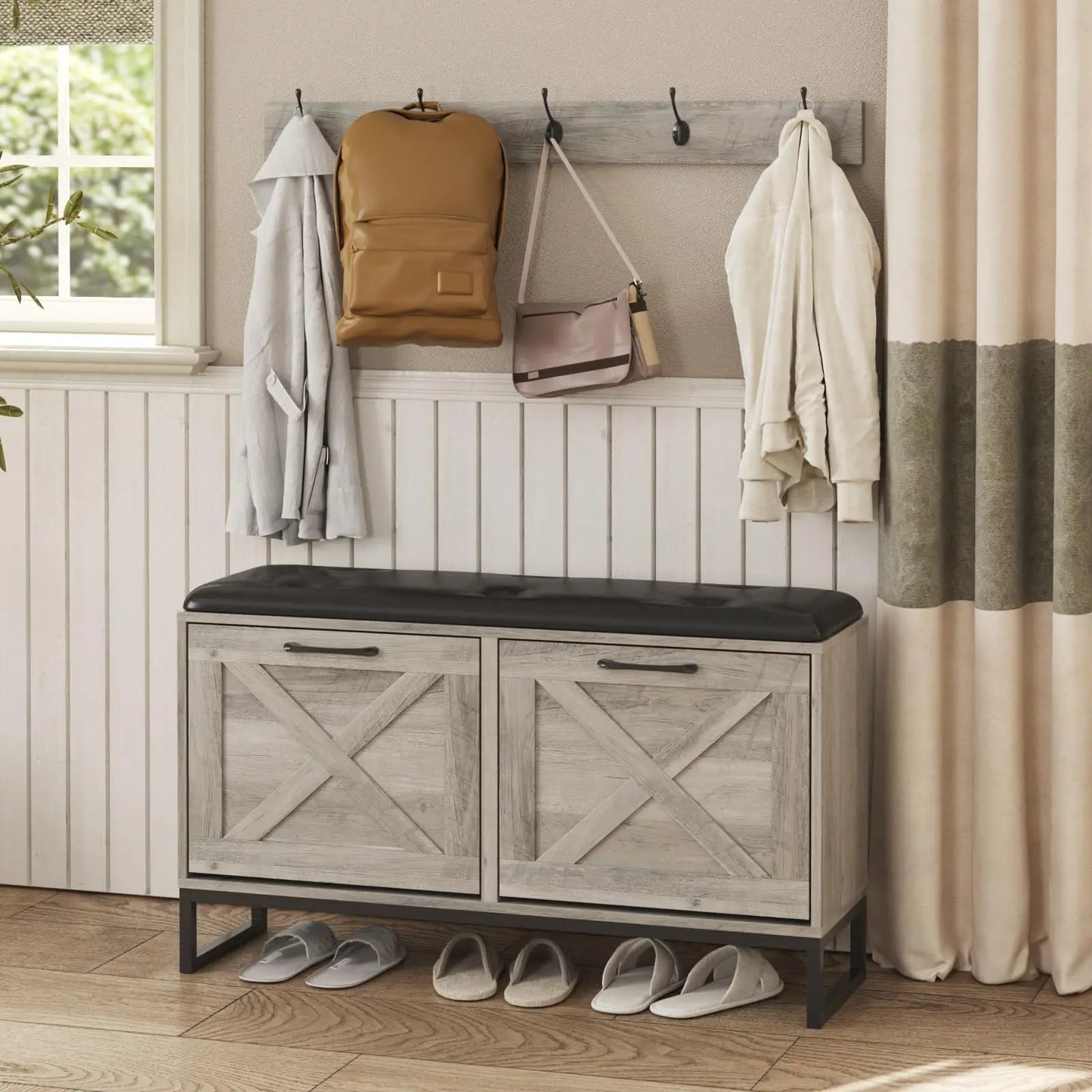 Shoe Storage Bench