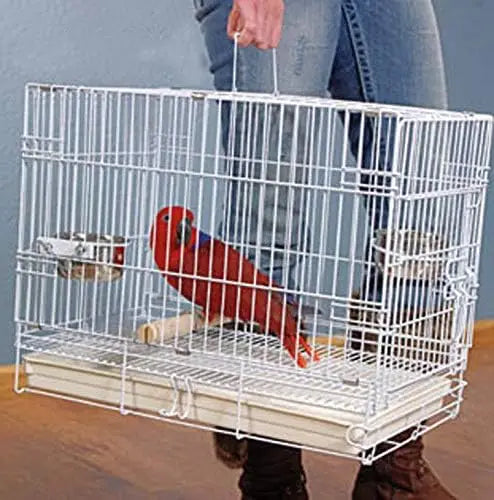 Travel Vet Bird Parrot Cage Carrier