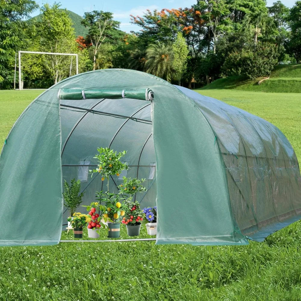 20x10x7FT Greenhouse Tunnel Heavy-Duty