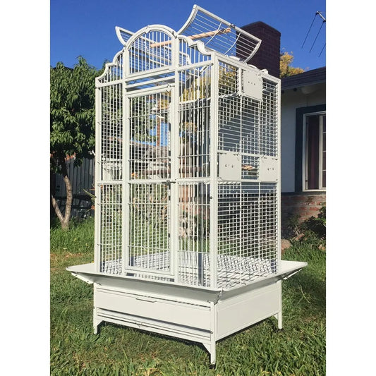 Large Stylish Play Dome Top bird Cage Including Stand