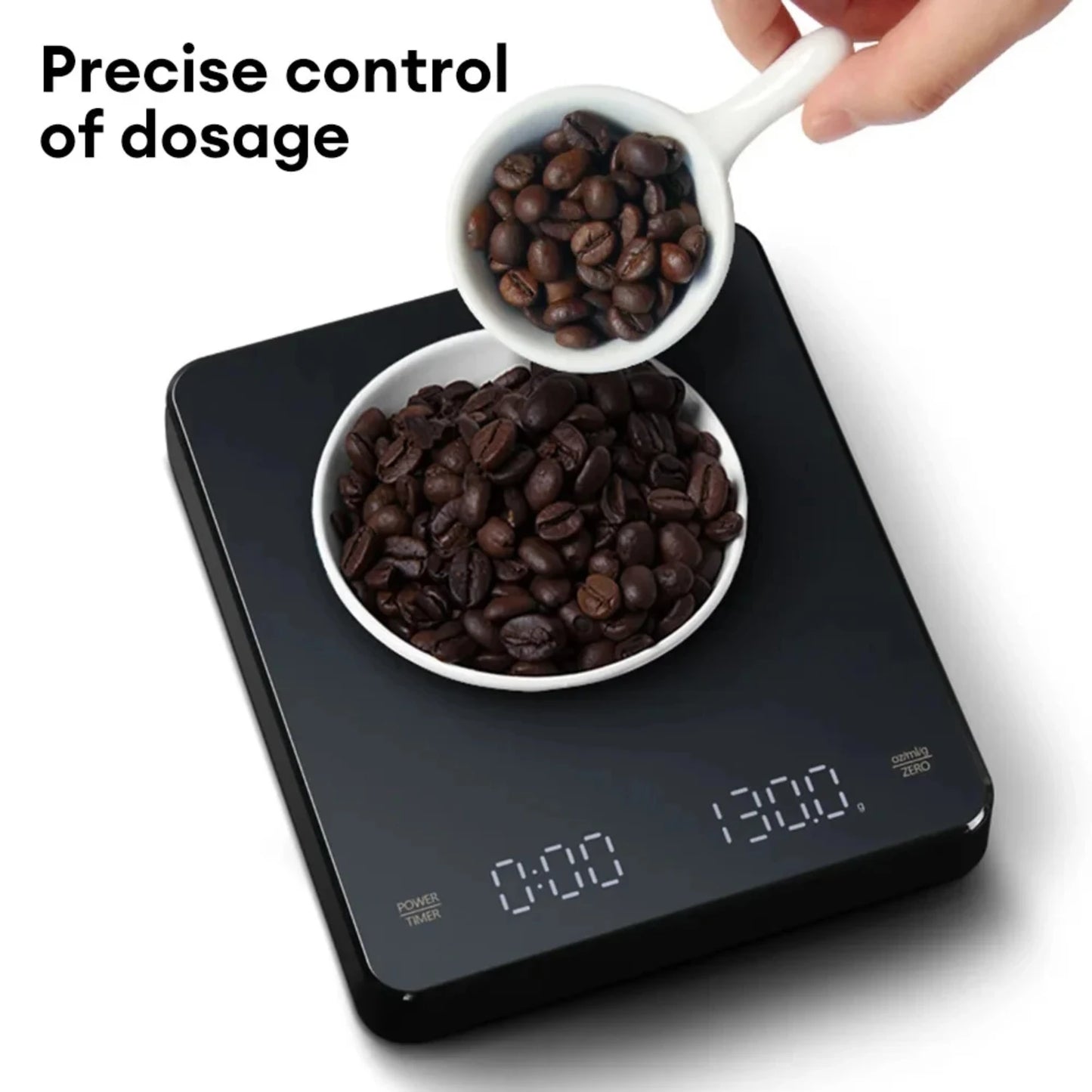 High Precision 1pc Digital Kitchen Scale with Timer