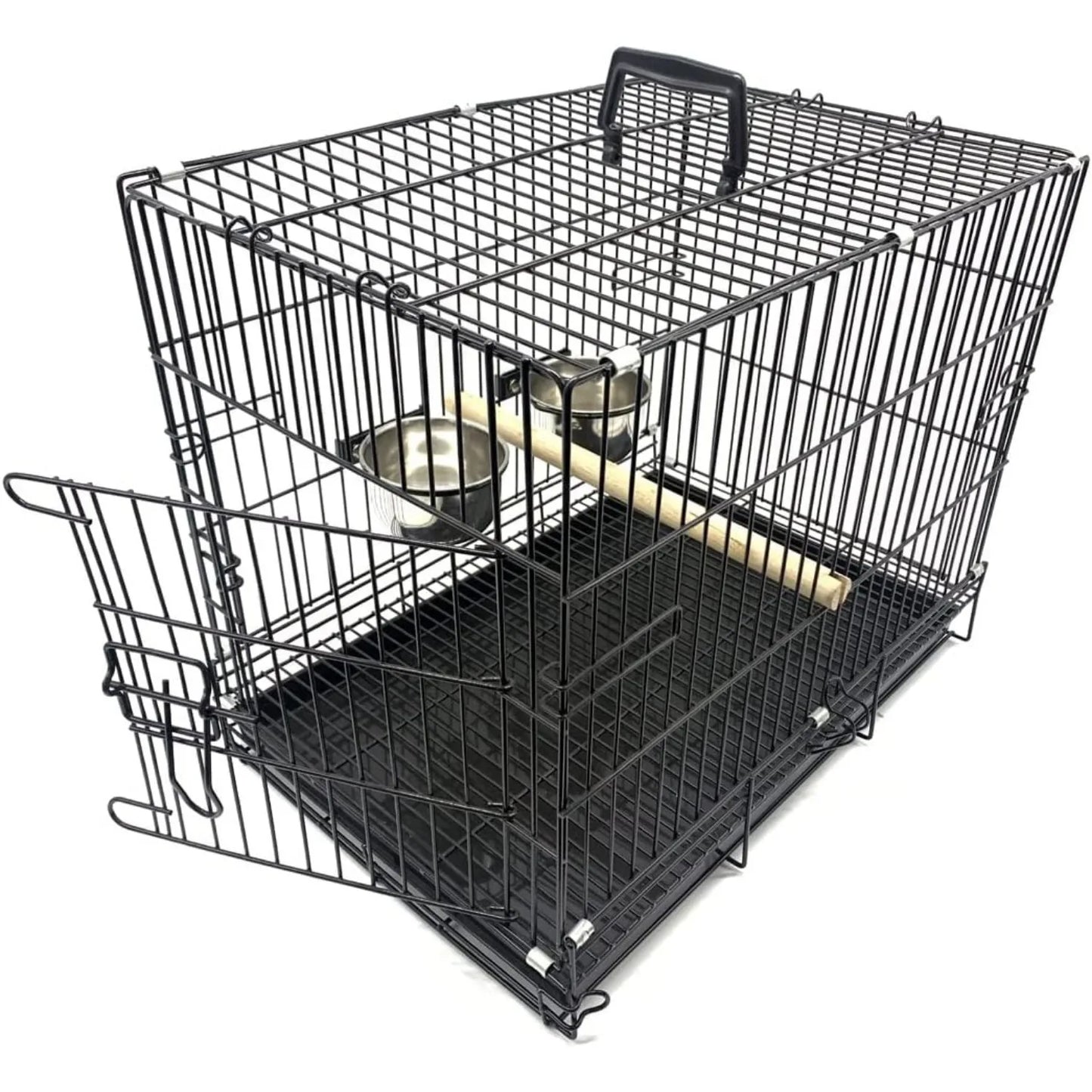 Travel Vet Bird Parrot Cage Carrier